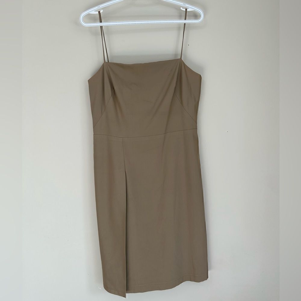 BCBG Dresses Tan Pencil Dress
